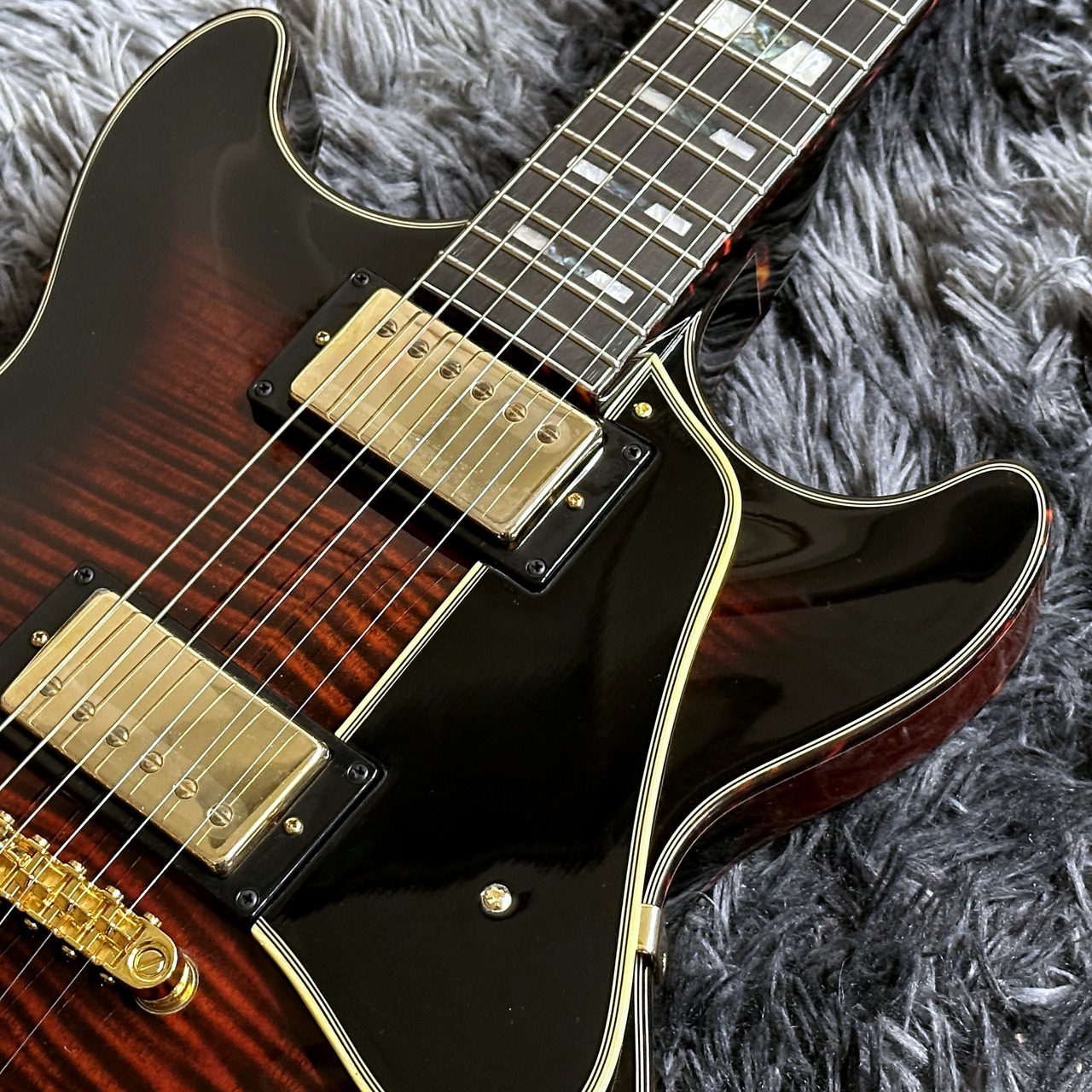 Ibanez AMH100FM-DVS (Dark Violin Sunburst) -AM Artcore