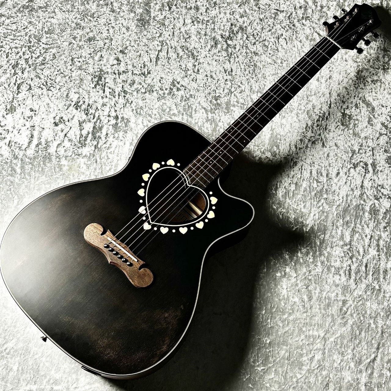 Zemaitis CAF-85HCW-DBK W/C エレアコギターゼマティス 【現物画像
