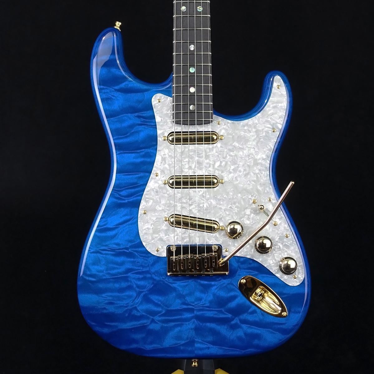 Fender Custom Shop Quilt Maple Stratocaster NOS Sapphire Blue