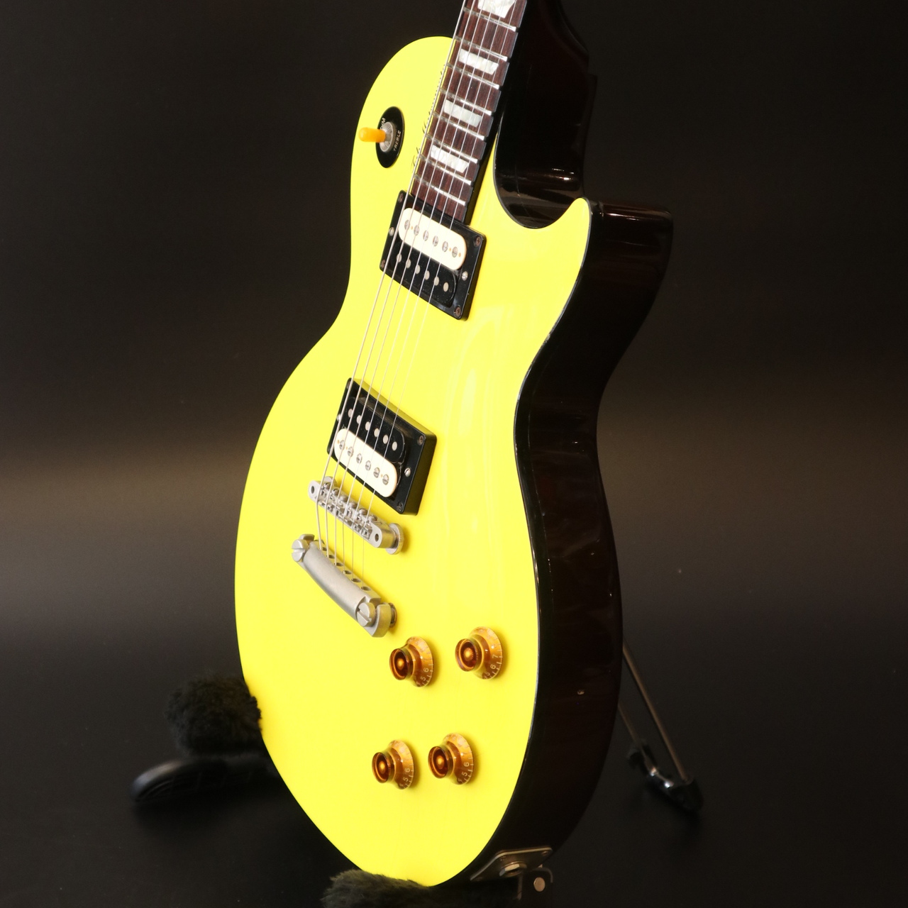 最低価格の 最終価格 ギブソンコピー Tak Matsumoto Canary Yellow 