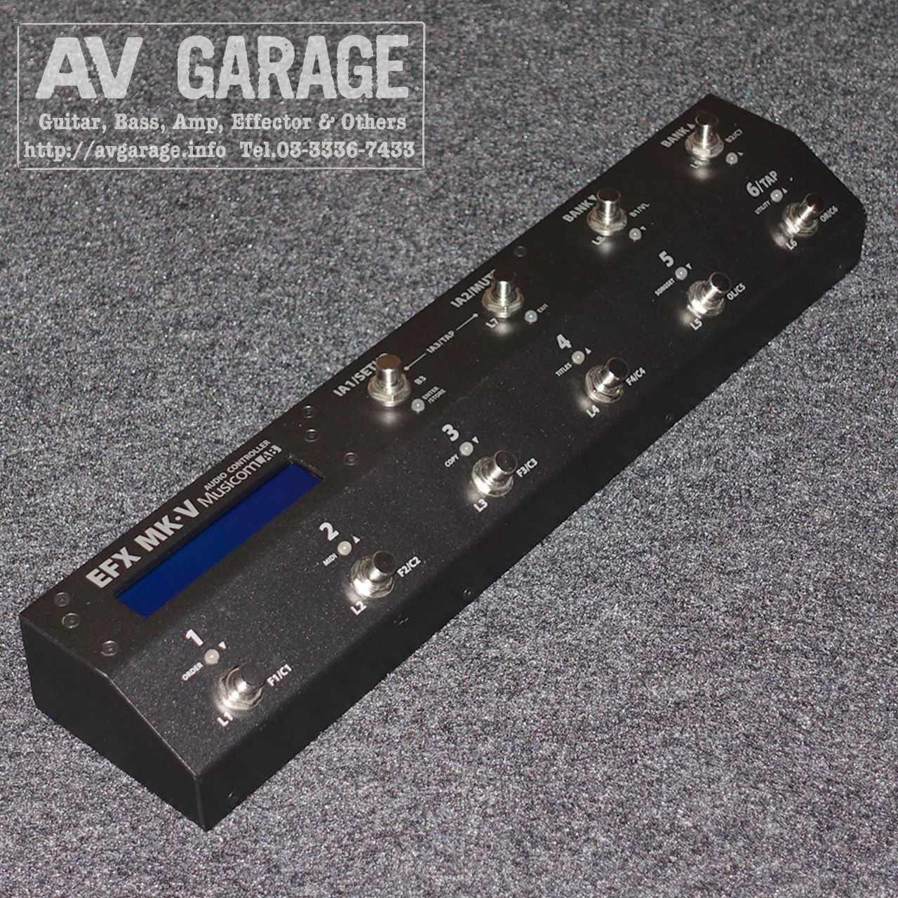 Musicom LAB EFX MK-V Audio Controller（中古）【楽器検索デジマート】