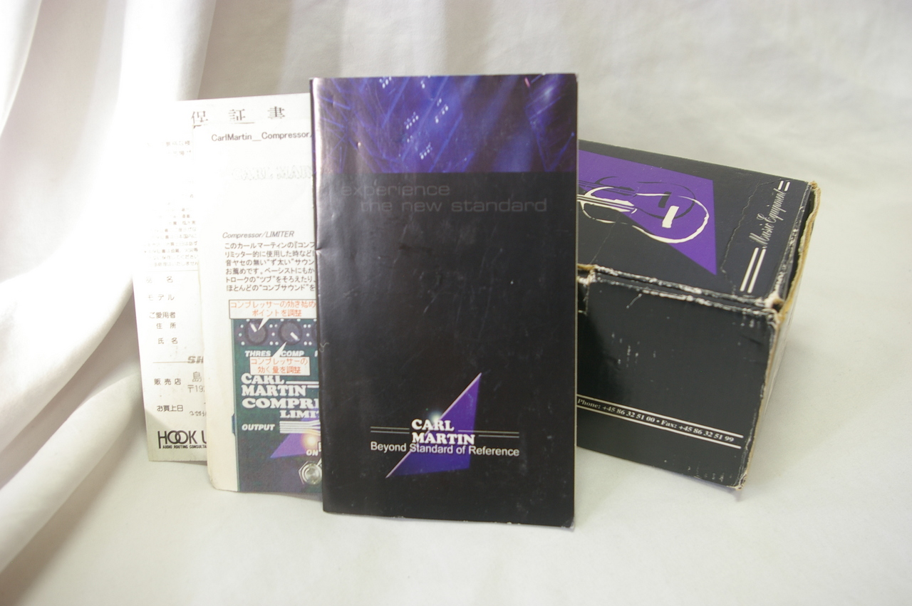 CARL MARTIN COMPRESSOR LIMITER（中古）【楽器検索デジマート】