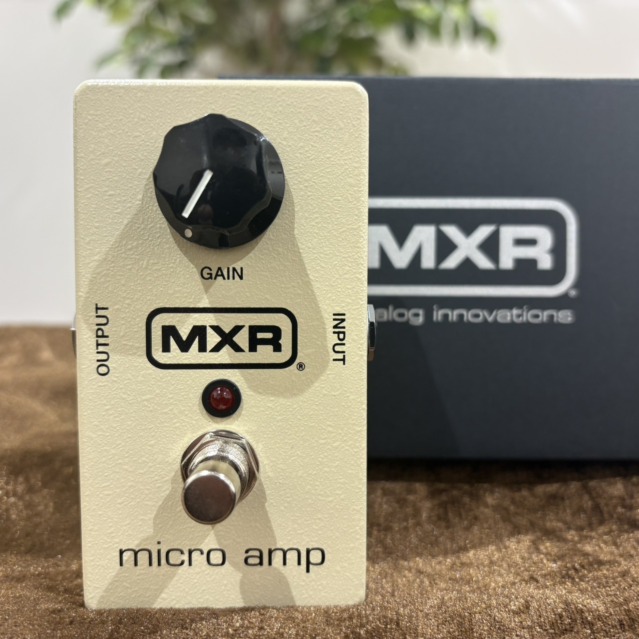 mxr m133 micro amp エフェクター　ブースター 定番MXR M133 micro amp ブースター バッファー エフェクター 定番