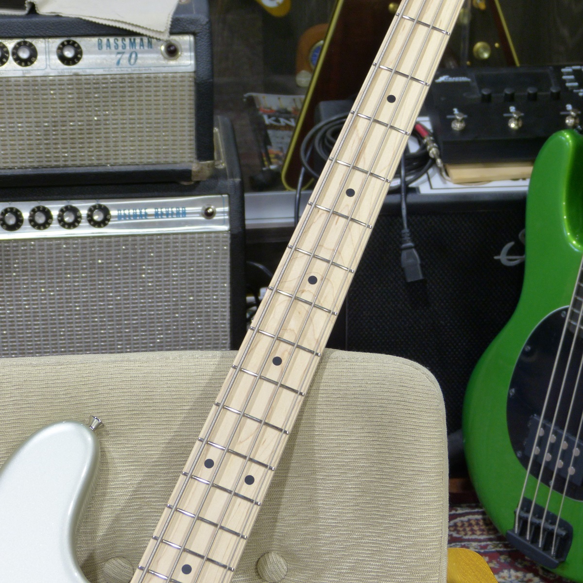 Crews Maniac Sound NPB-HB with aguilar OBP-3 IncaSilver 【MM