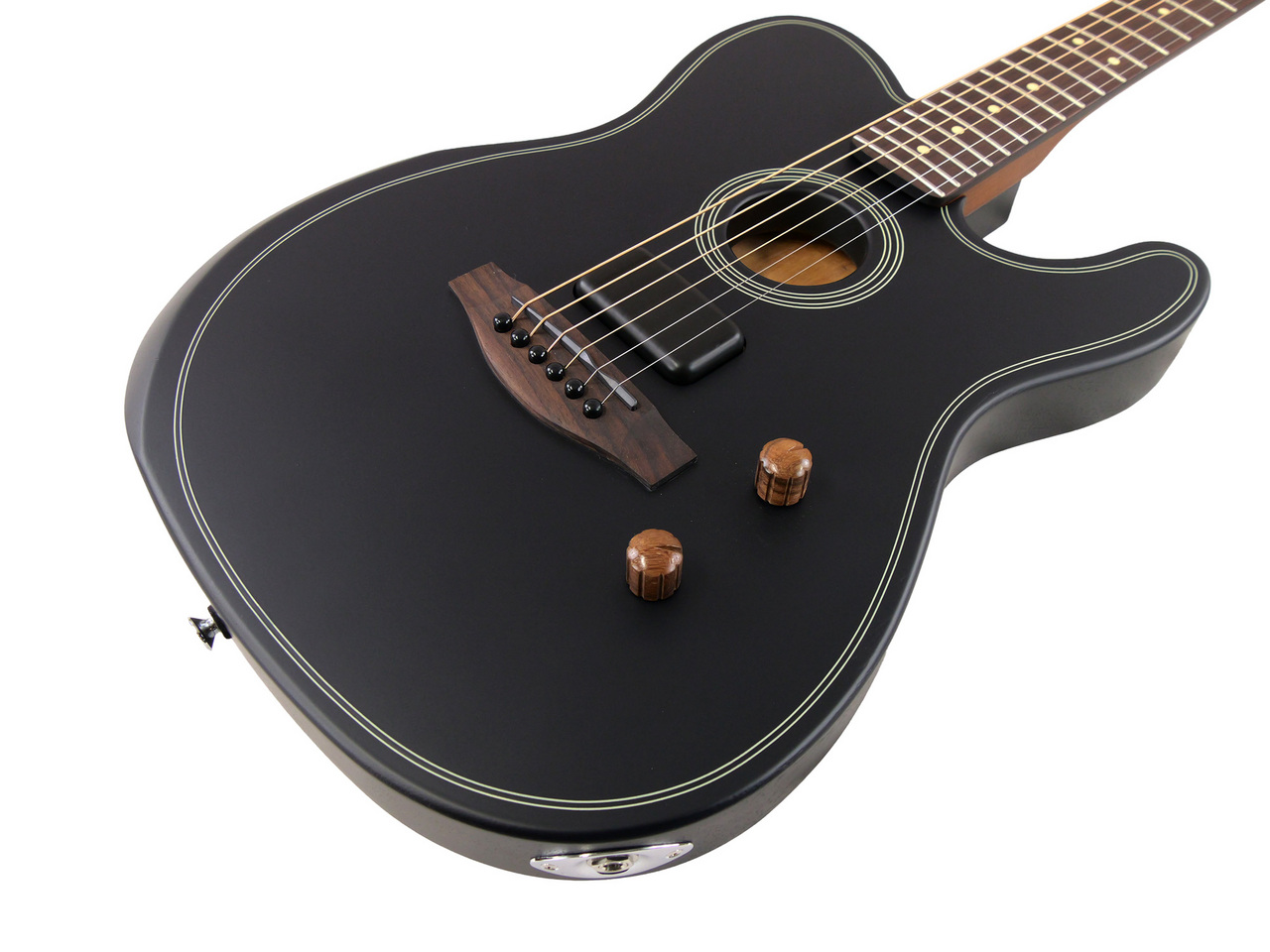 Fender Acoustasonic Standard Telecaster (Black)（新品/送料無料