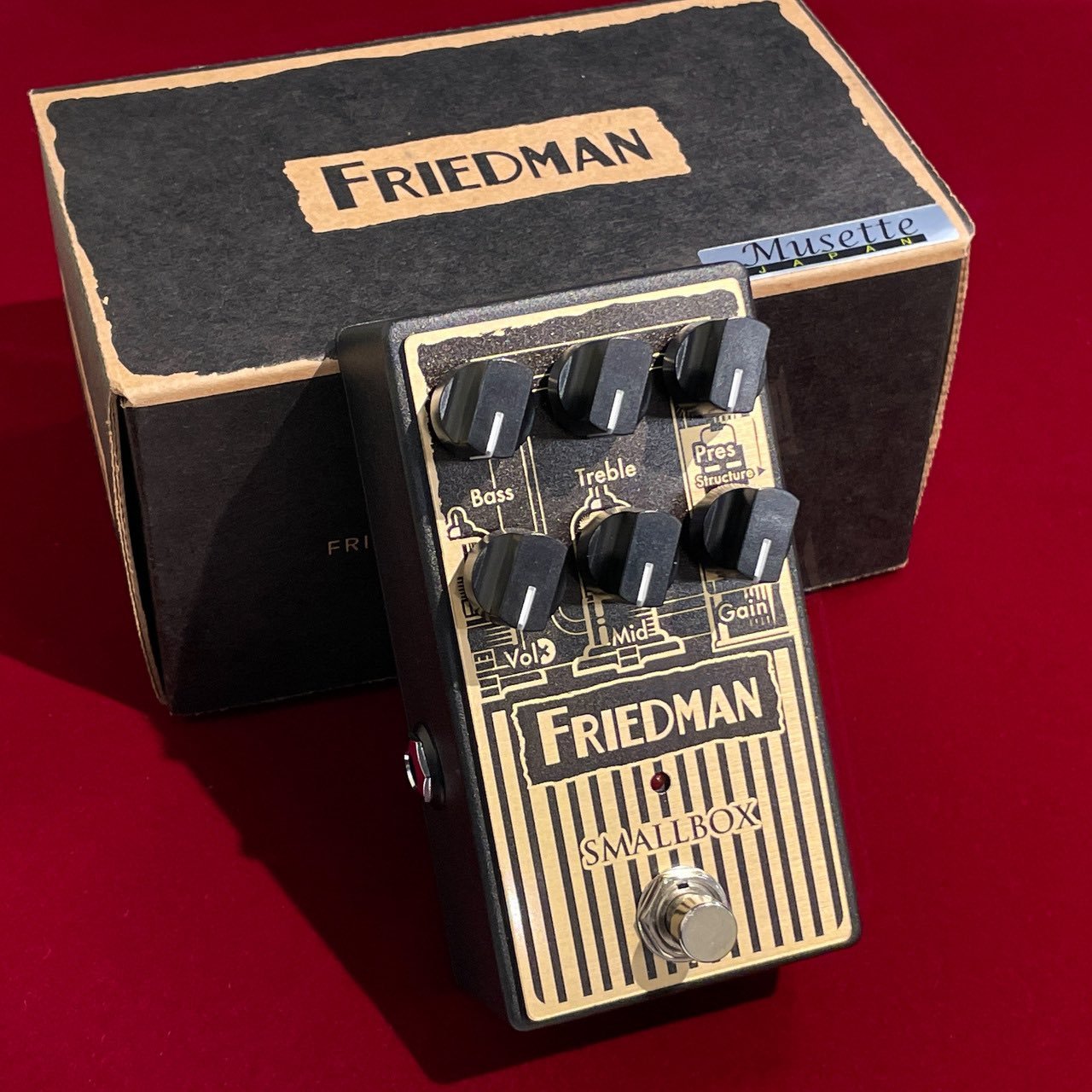 【美品】FRIEDMAN / SMALLBOX PEDAL【プレキシ系】 アンプライクなプレキシトーン！FRIEDMAN SMALLBOX PEDALの紹介
