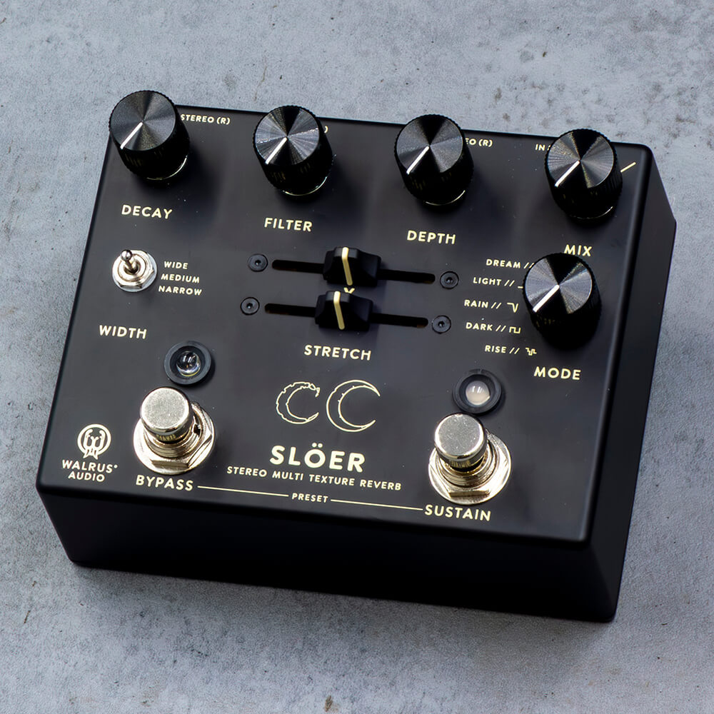 WALRUS AUDIO Slöer ステレオ アンビエントリバーブ Slöer Stereo Ambient Reverb | WALRUS AUDIO