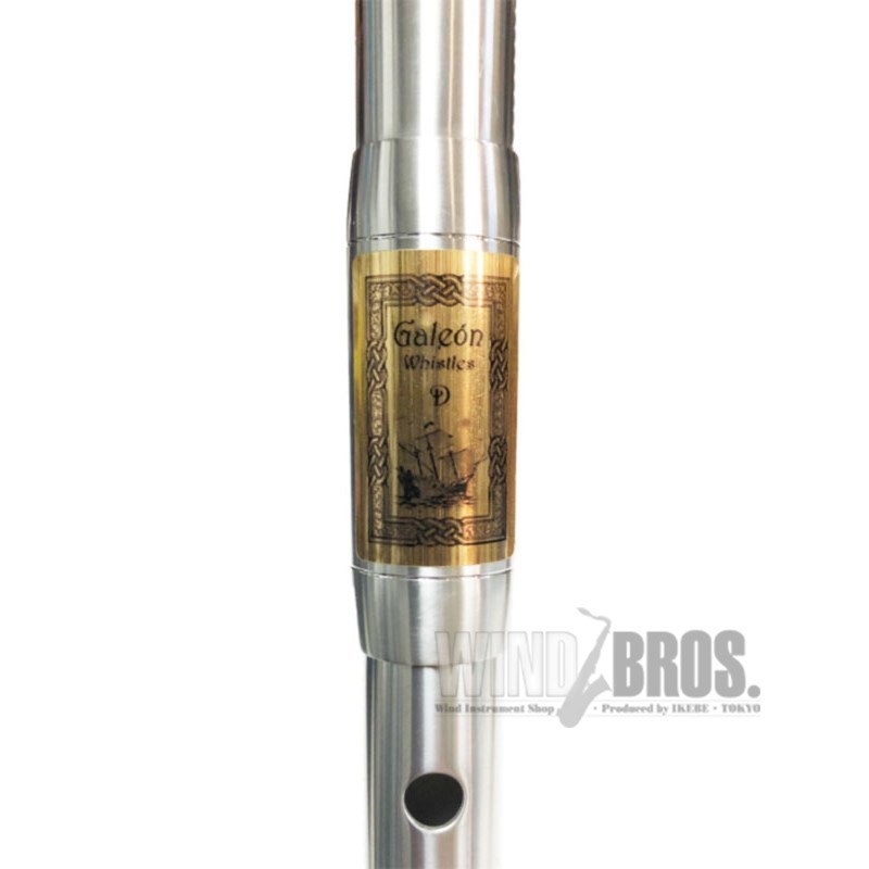 Galeon Galeon Tin Whistle D Aluminium (ティン・ホイッスル D管