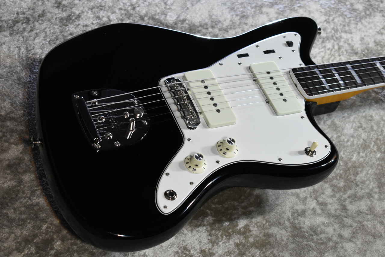 Fender FSR American Vintage II 1966 Jazzmaster 3A Flame MHC Black