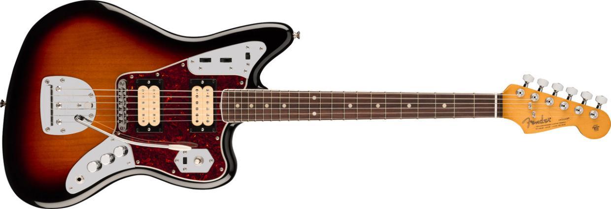 Fender Kurt Cobain Jaguar, Rosewood Fingerboard / 3-Color Sunburst