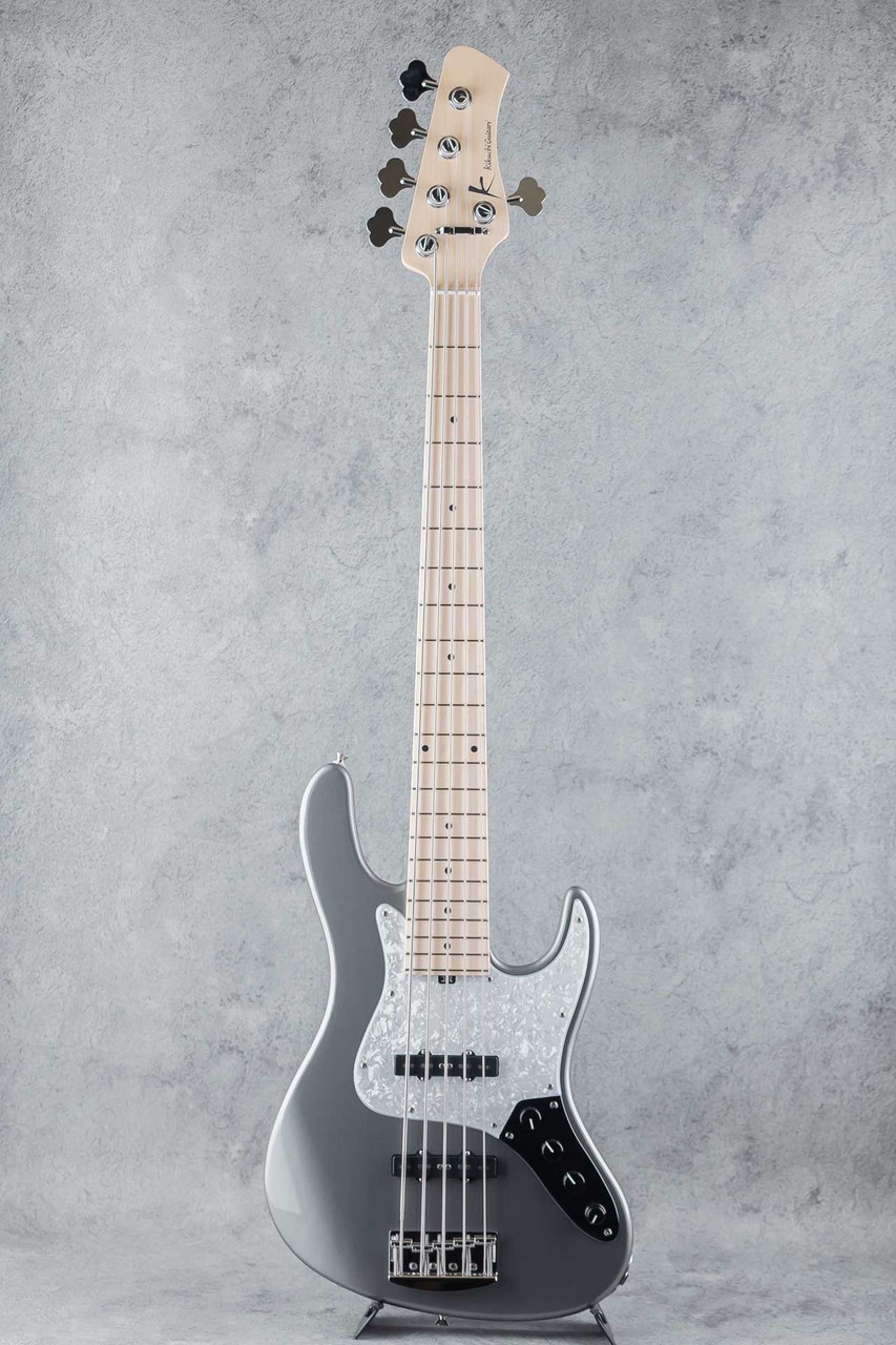 Kikuchi Guitars Hermes Series MV5 Dolphin Gray Metallic（新品