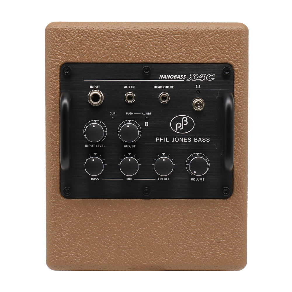 Phil Jones Bass 【限定生産】NANOBASS X4C -Organic Brown-《ベース用