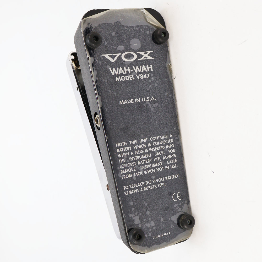 VOX 【中古】 ワウペダル VOX V847 Made in USA ギターエフェクター