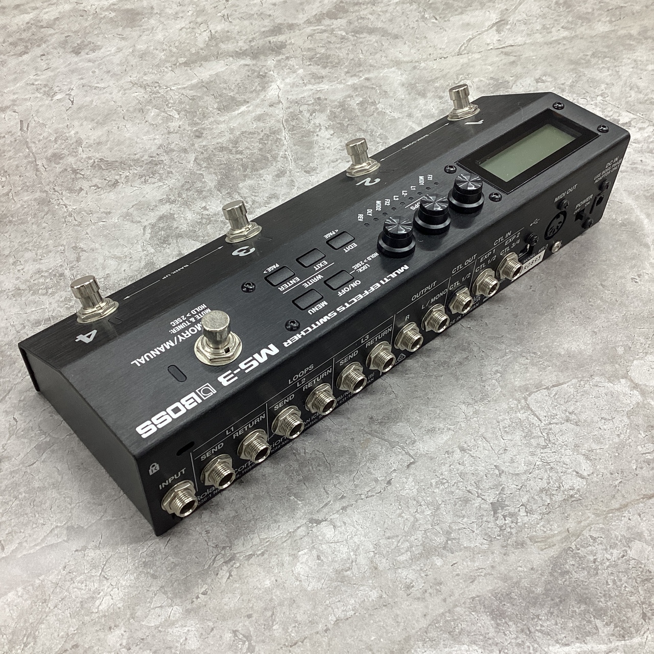 BOSS MS-3 MULTI EFFECTS SWITCHER（中古）【楽器検索デジマート】