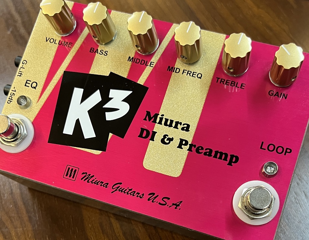 Miura Guitars U.S.A. K3 Miura DI & Preamp【USED】（中古）【楽器 