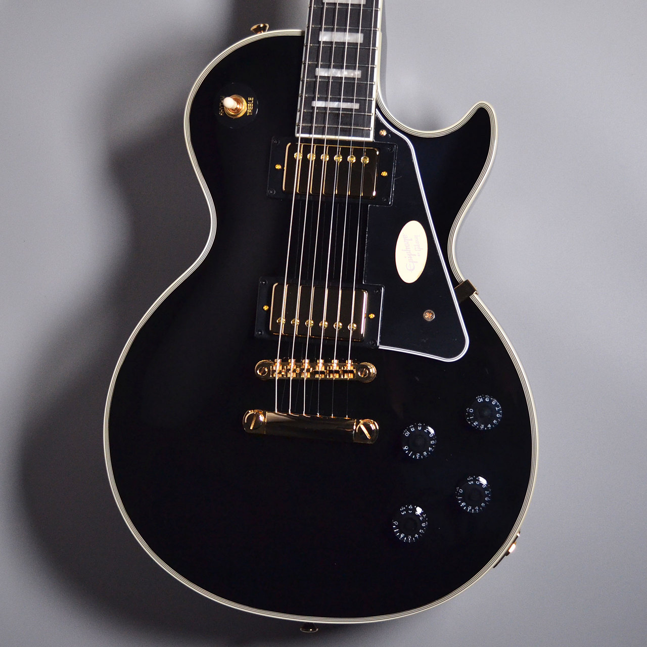 Epiphone　Les Paul Custom Ebony　エレキギター Epiphone Les Paul Custom Ebony エレキギター エピフォン レス