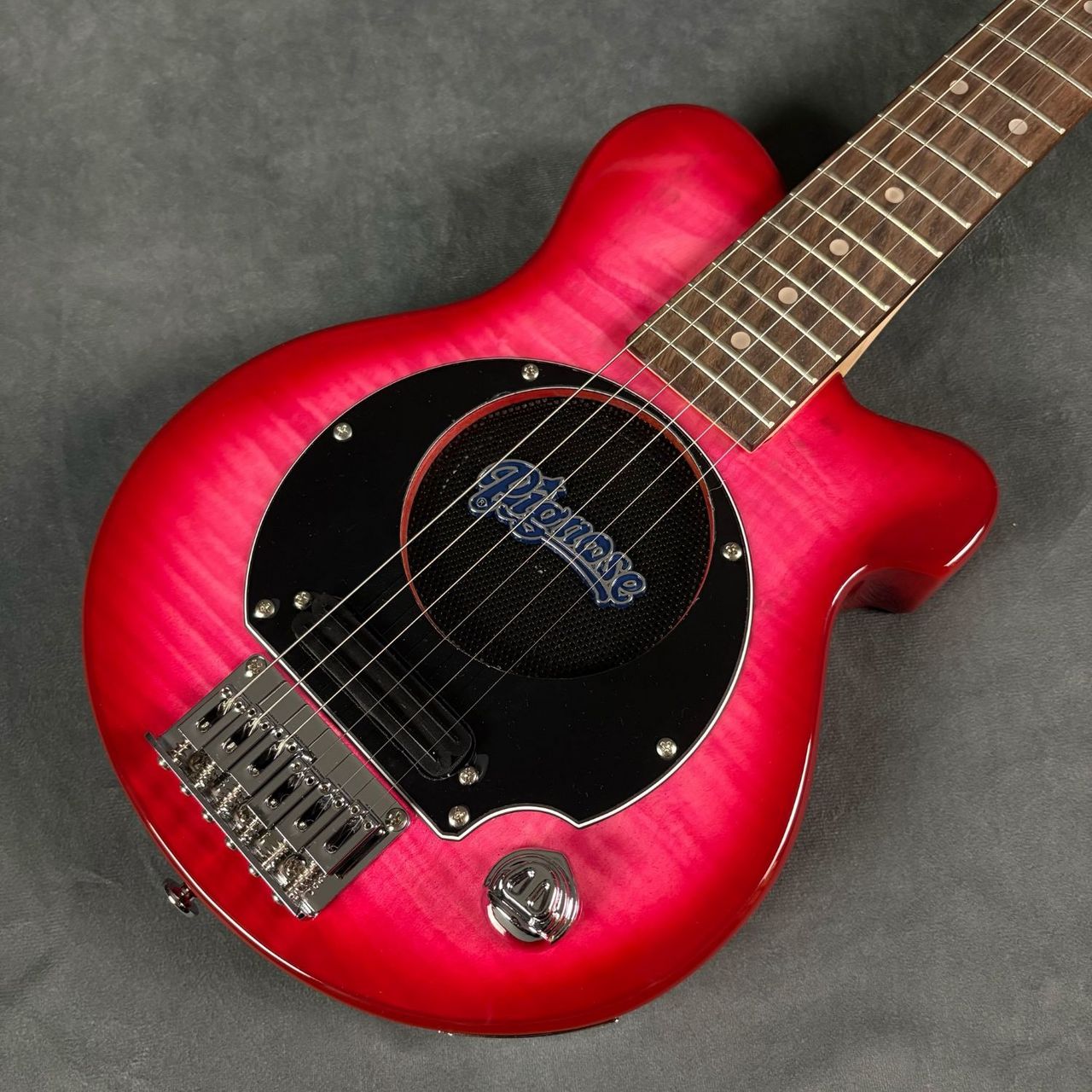 訳あり！pignose pgg200 スピーカー内蔵エレキギター ケースつき 訳あり！pignose pgg200 スピーカー内蔵エレキギター ケースつき