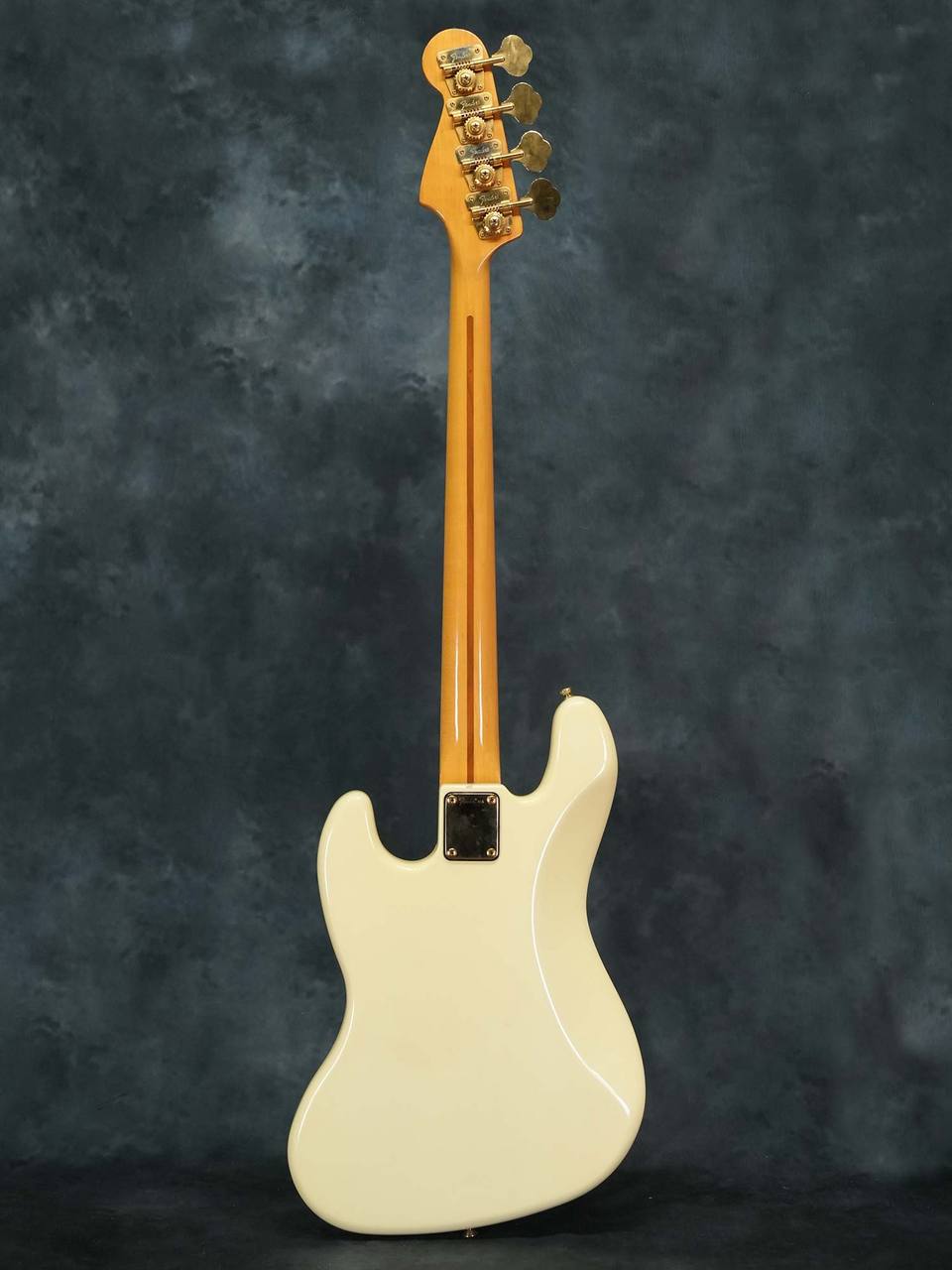 Fender 1982 Gold Jazz Bass Refinish Olympipc White（中古）【楽器