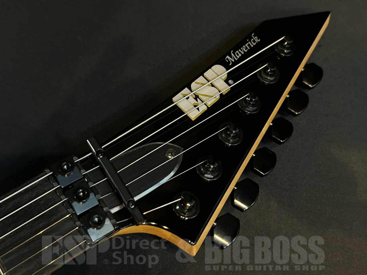 ESP MAVERICK Black（新品/送料無料）【楽器検索デジマート】
