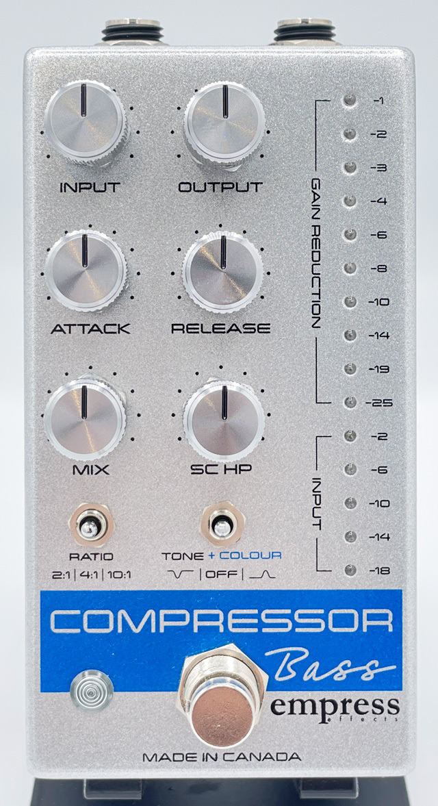 Empress Effects Bass Compressor / Silver Sparkle（新品）【楽器検索