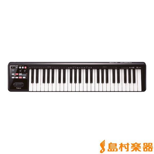 Roland A-49 MIDIキーボードコントローラー ブラック　新品未使用品 Roland A-49 (ブラック) MIDIキーボード・コントローラー 49鍵盤A49