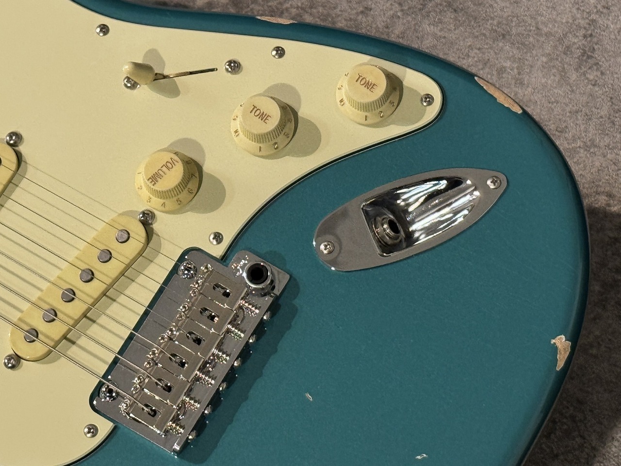 Suhr Custom Classic S Antique Heavy Aged Sherwood Green Metallic