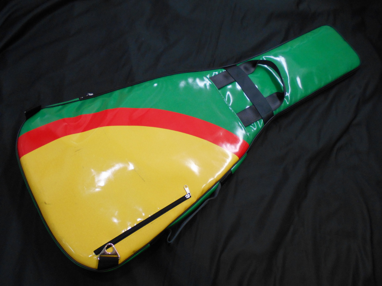 Crea-re Studio Sleeve Guitar Case/Green×Red×Yellow (クレアリ