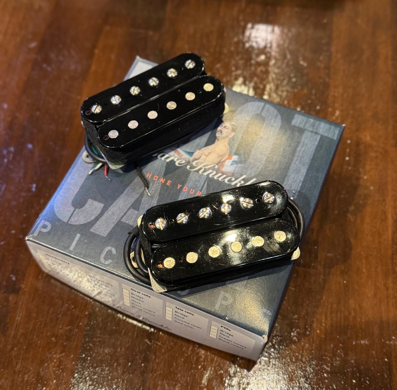 Bare Knuckle Pickups Boot Camp Series "Brute Force" Humbucker Set【USED】【送料サービス】