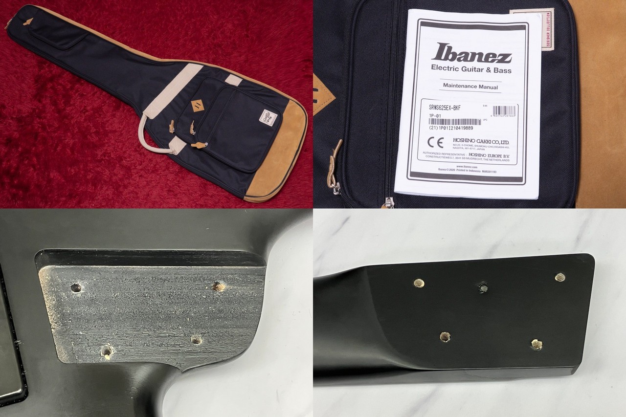 Ibanez SRMS625EX Black Flat 4.210kg #I210419889【GIB横浜】（中古