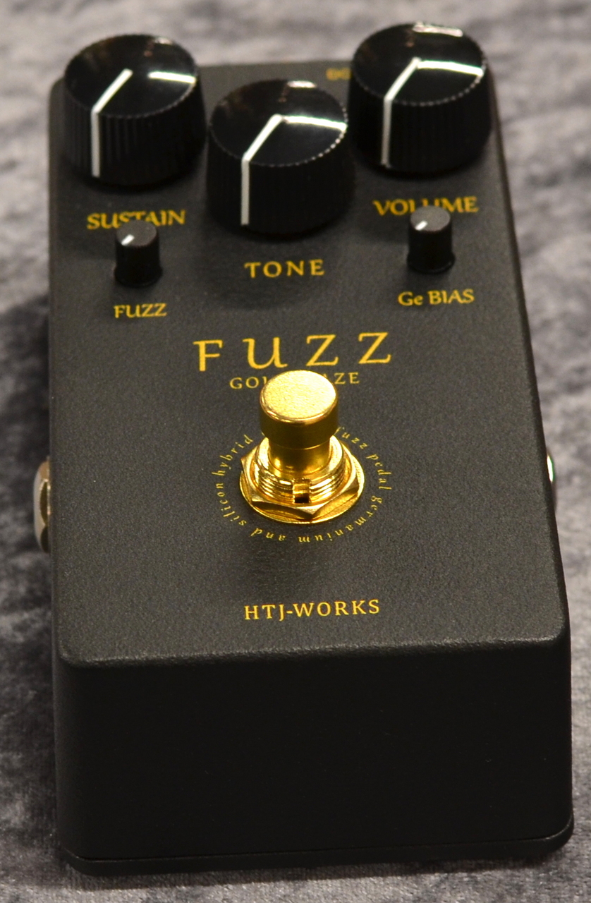 HTJ-WORKS GOLD HAZE FUZZ -Gelmanium & Silicon engine #170【国産