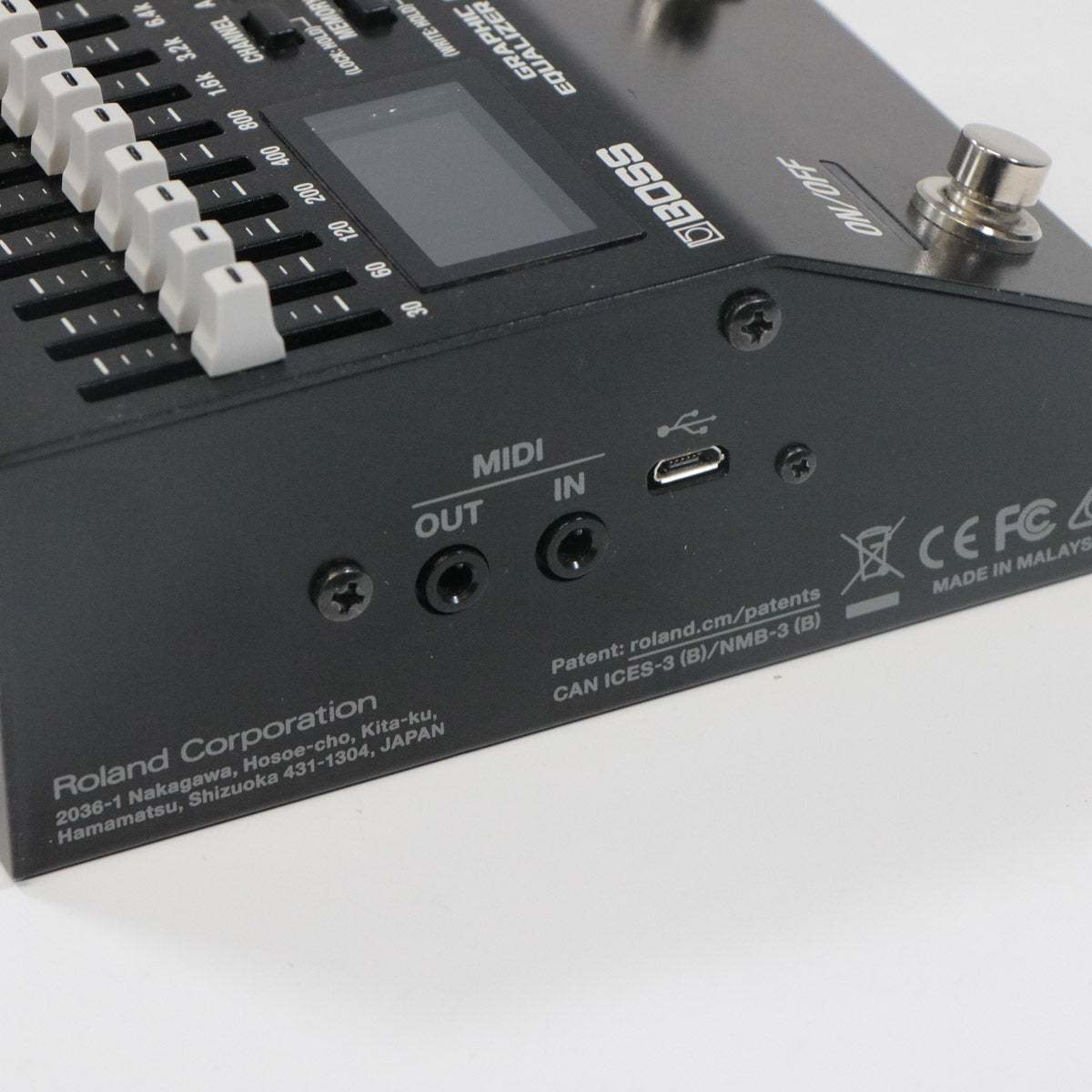 BOSS EQ-200 Graphic Equalizer イコライザー ボス エフェクター