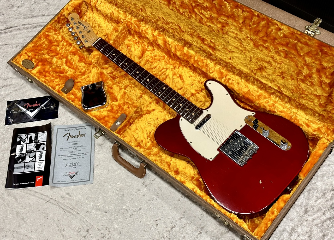 Fender Custom Shop 1963 Telecaster NOS Candy Apple Red 2001 Fender Custom Shop 1963 Telecaster NOS Candy Apple Red 2001