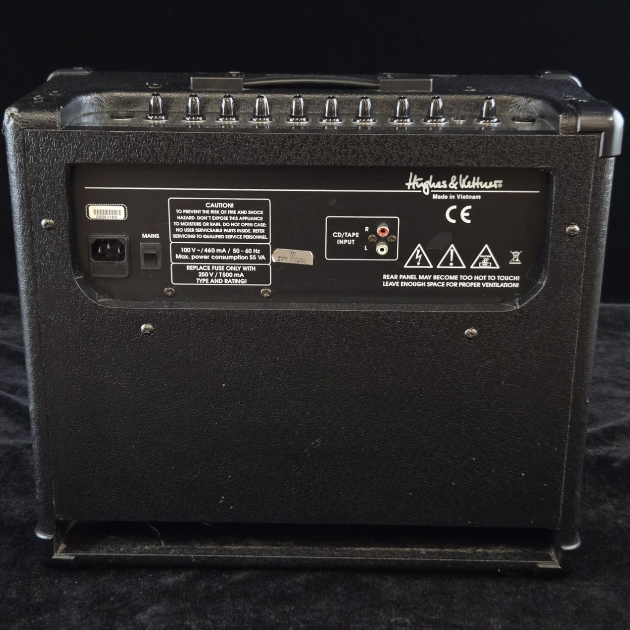 Hughes & Kettner Attax 40 ギターアンプ Amazon | Hughes&Kettner ギター・コンボアンプ EDITION BLUE 15DFX