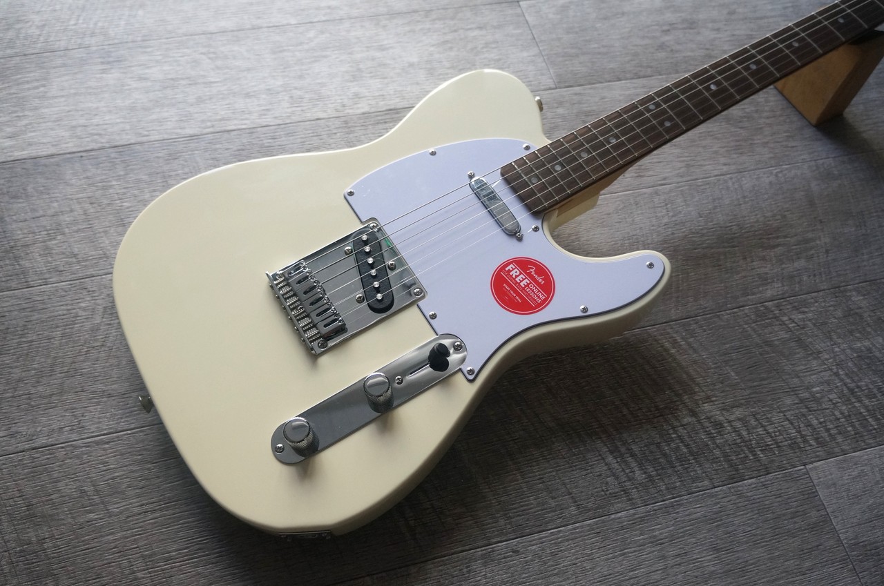Squier by Fender Affinity Series Telecaster Olympic White（新品