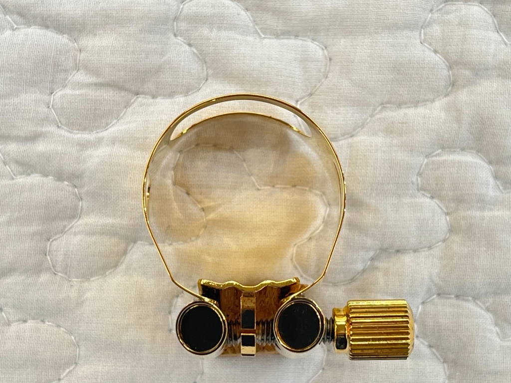 VANDOREN Optimum アルトサックスリガチャー 【中古】【サックス専門店