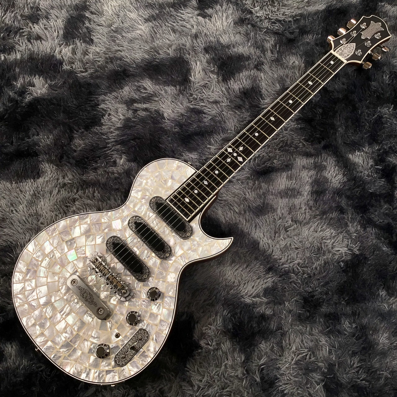 Zemaitis THE PORTRAIT Pearl Front Ultimate White 3S【ゼマイティス