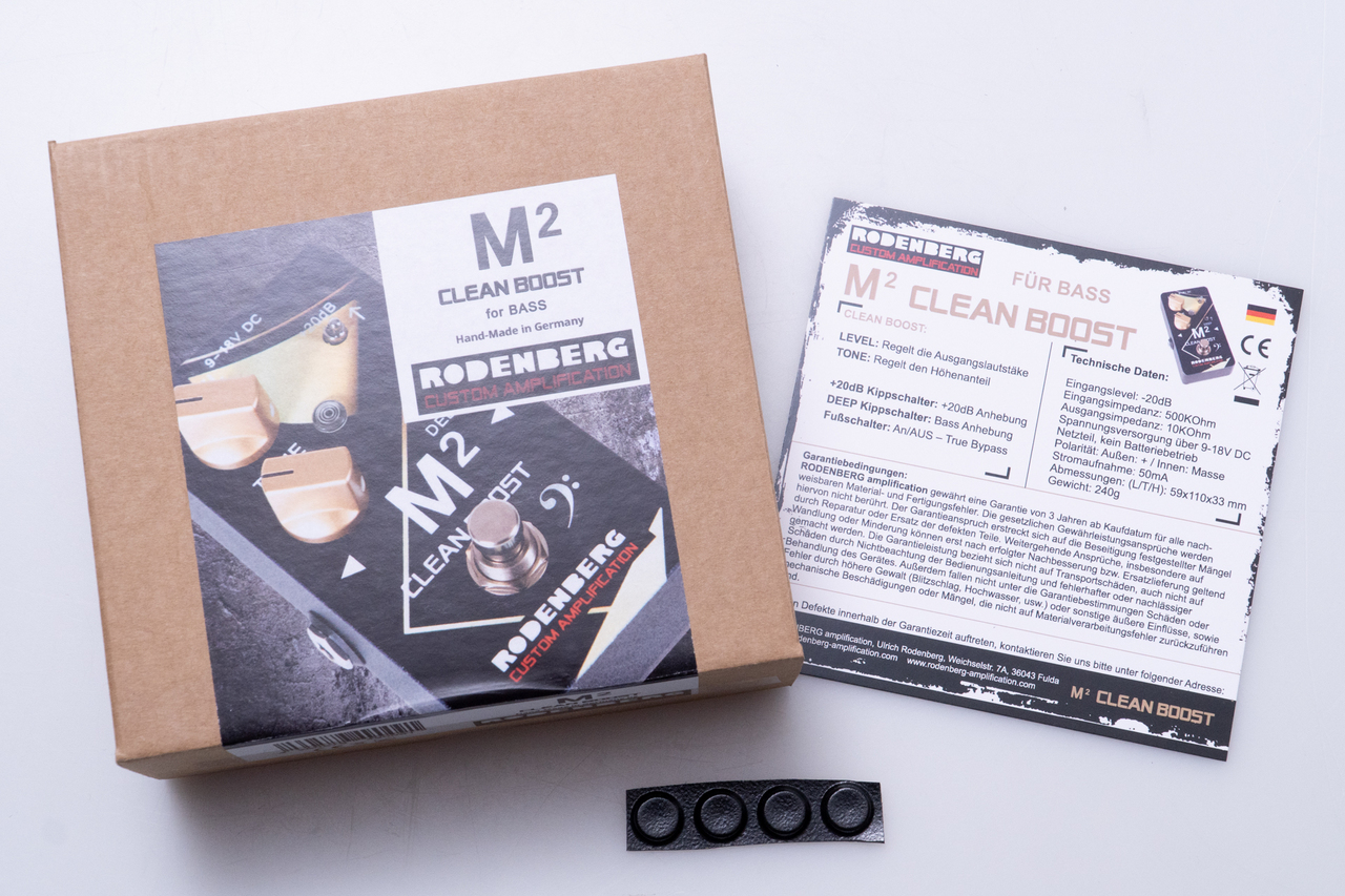 RODENBERG amplification M2 Clean Boost for Bass【GIB横浜】（新品