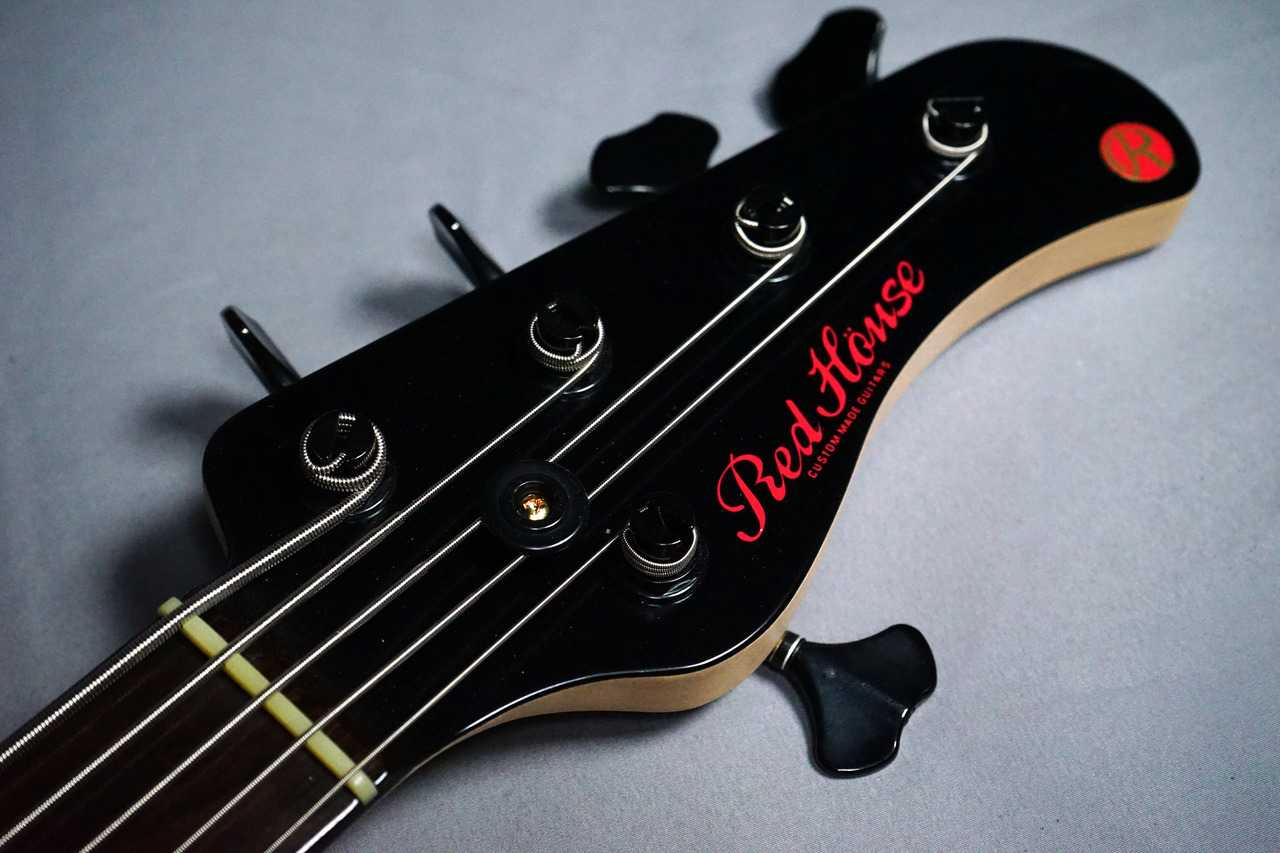 Red House Guitars Seeker J5 Ash/Ebony S-Limited Openpore Black 