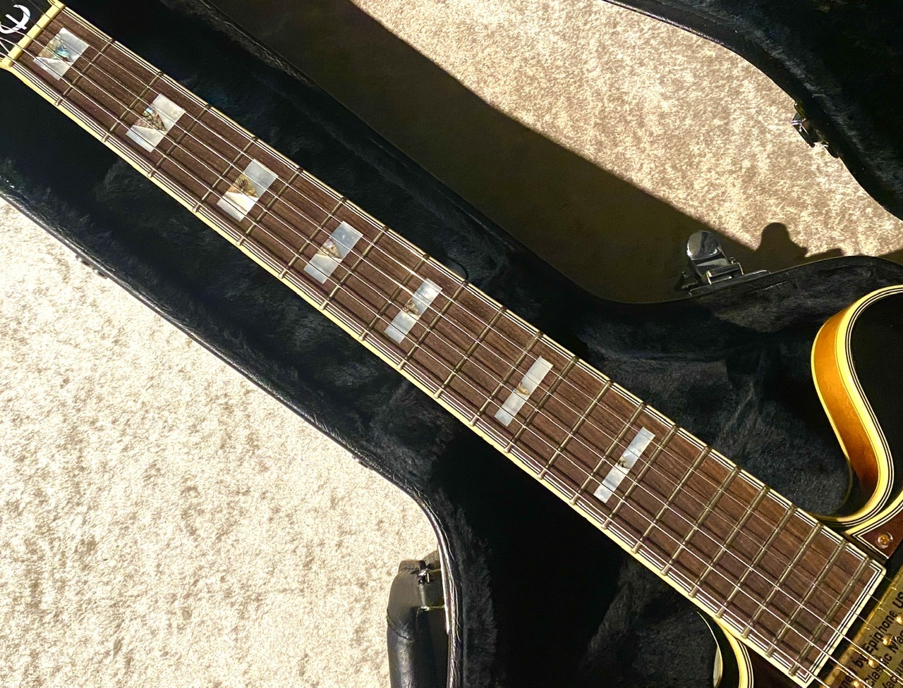 美品 シェラトンⅡ Epiphone セミアコースティックギター サンバースト Amazon | Epiphone Sheraton Vintage Sunburst エレキギター