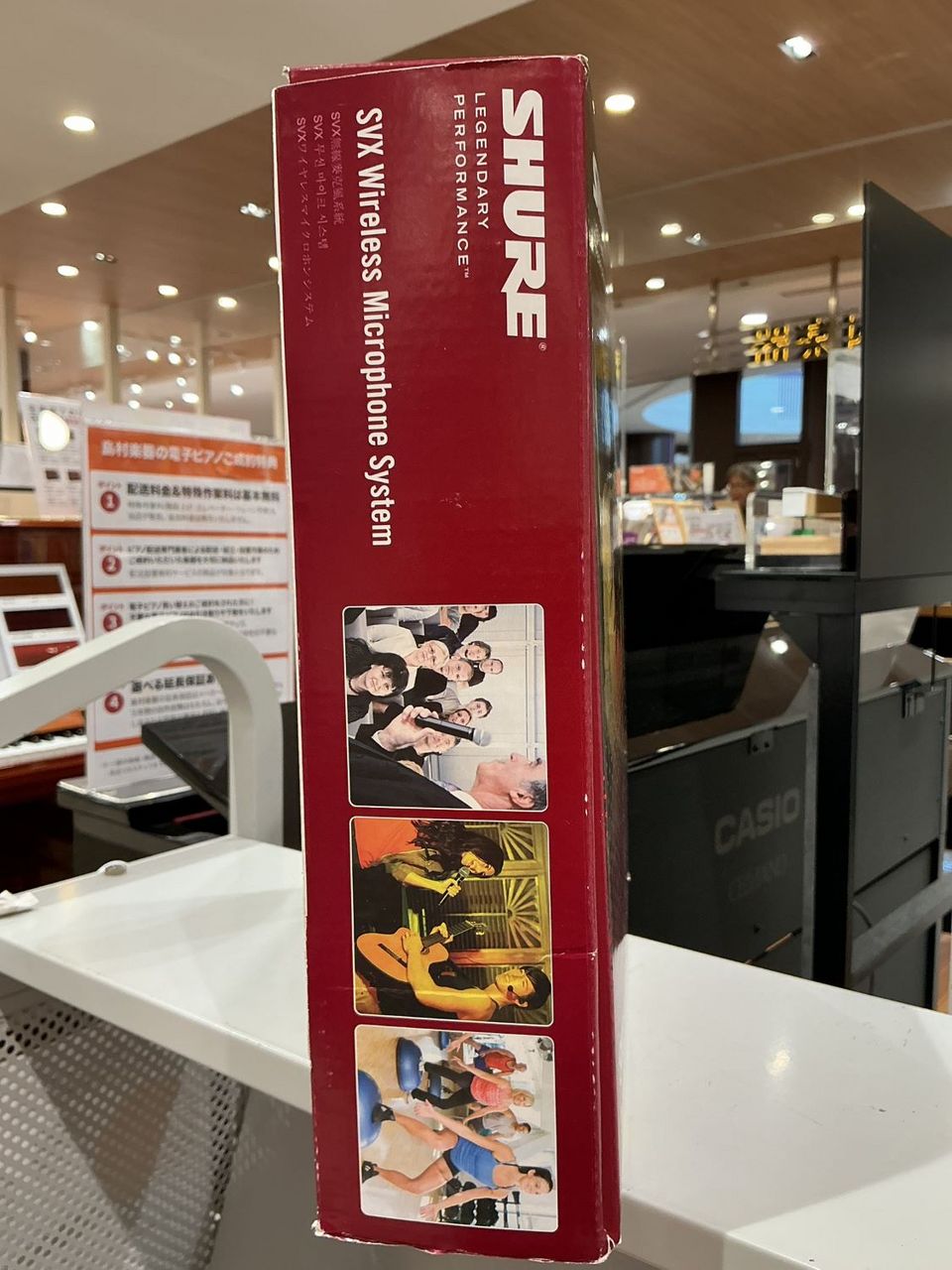 Shure SVX14/CVL【現物画像】 ワイヤレスピンマイクセット [マイク:CVL