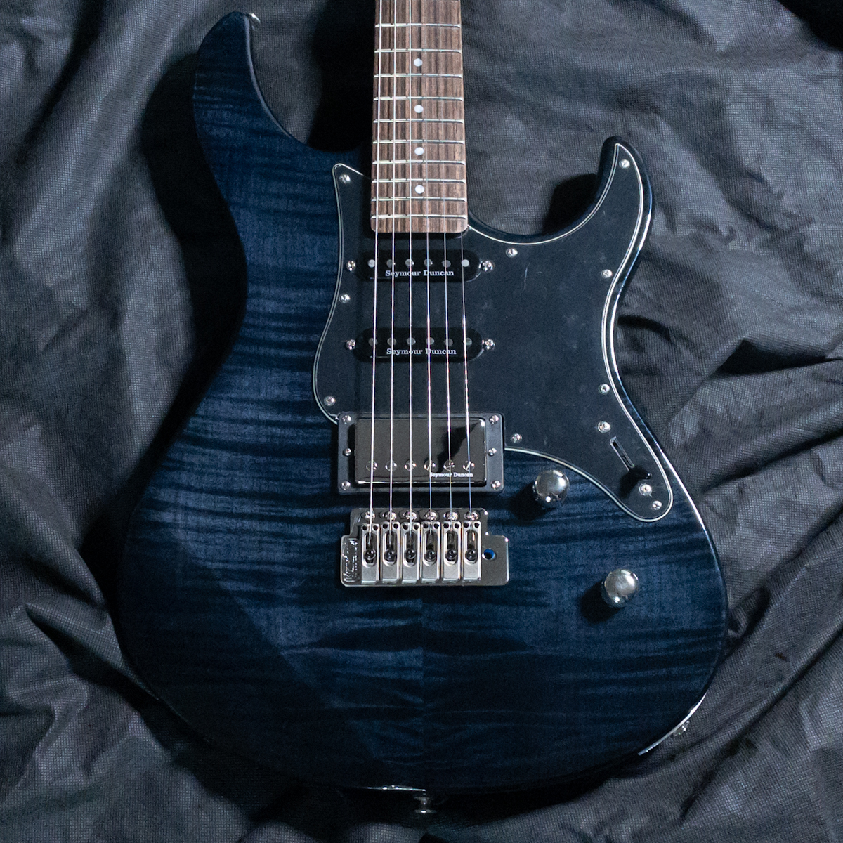 YAMAHA PACIFICA612VIIFM TBL (トランスルーセントブラック