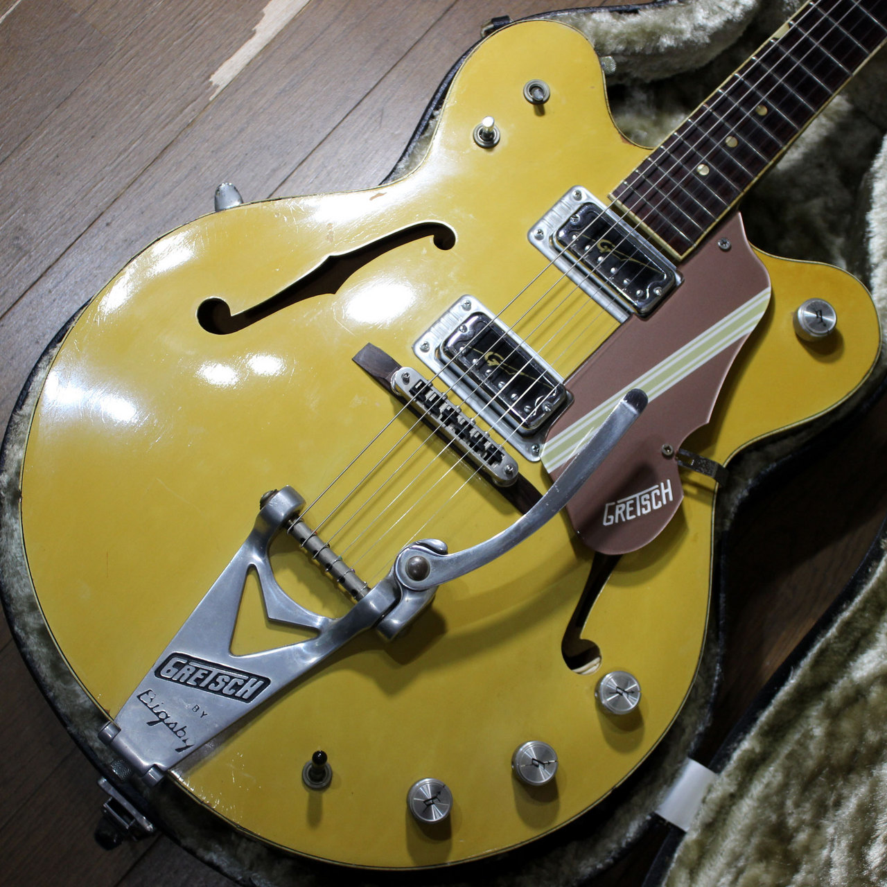 Gretsch Rally Model 6105 Bamboo Yellow ラリー モデル 6105 1967年製