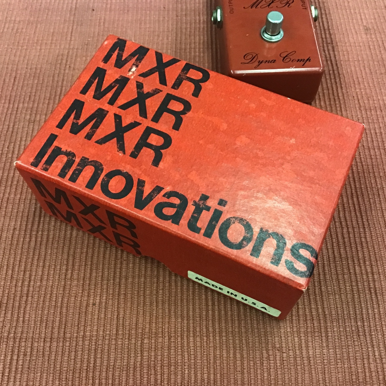 MXR Dyna Comp Script Logo（ビンテージ）【楽器検索デジマート】