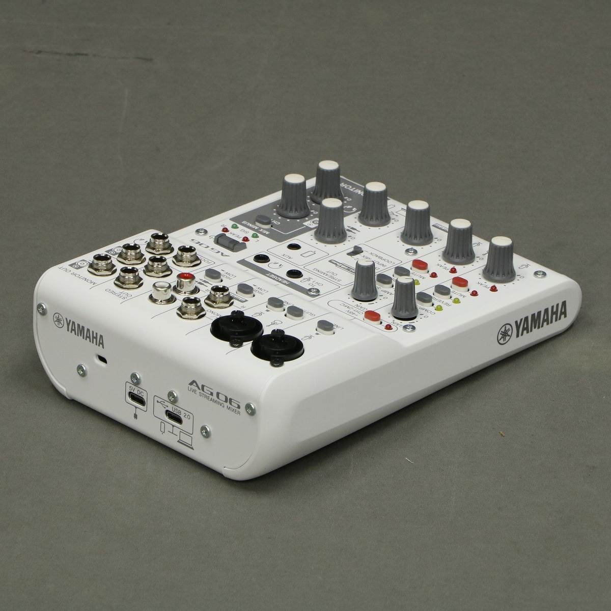【新品】 YAMAHA AG06MK2 ホワイト Amazon.com: Yamaha AG06MK2 White 6-Channel Live Streaming Loopback