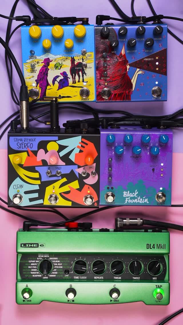 Old Blood Noise Endeavors Signal Blender Stereo Stereo Parallel