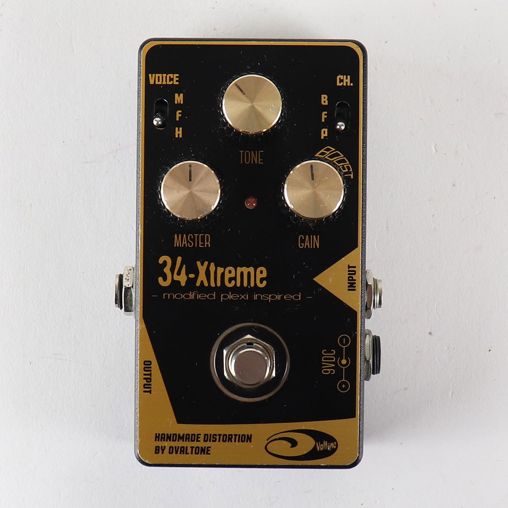 Ovaltone 34-Xtreme ディストーション Ovaltone 【中古】 ディストーションペダル Ovaltone 34-Xtreme（中古