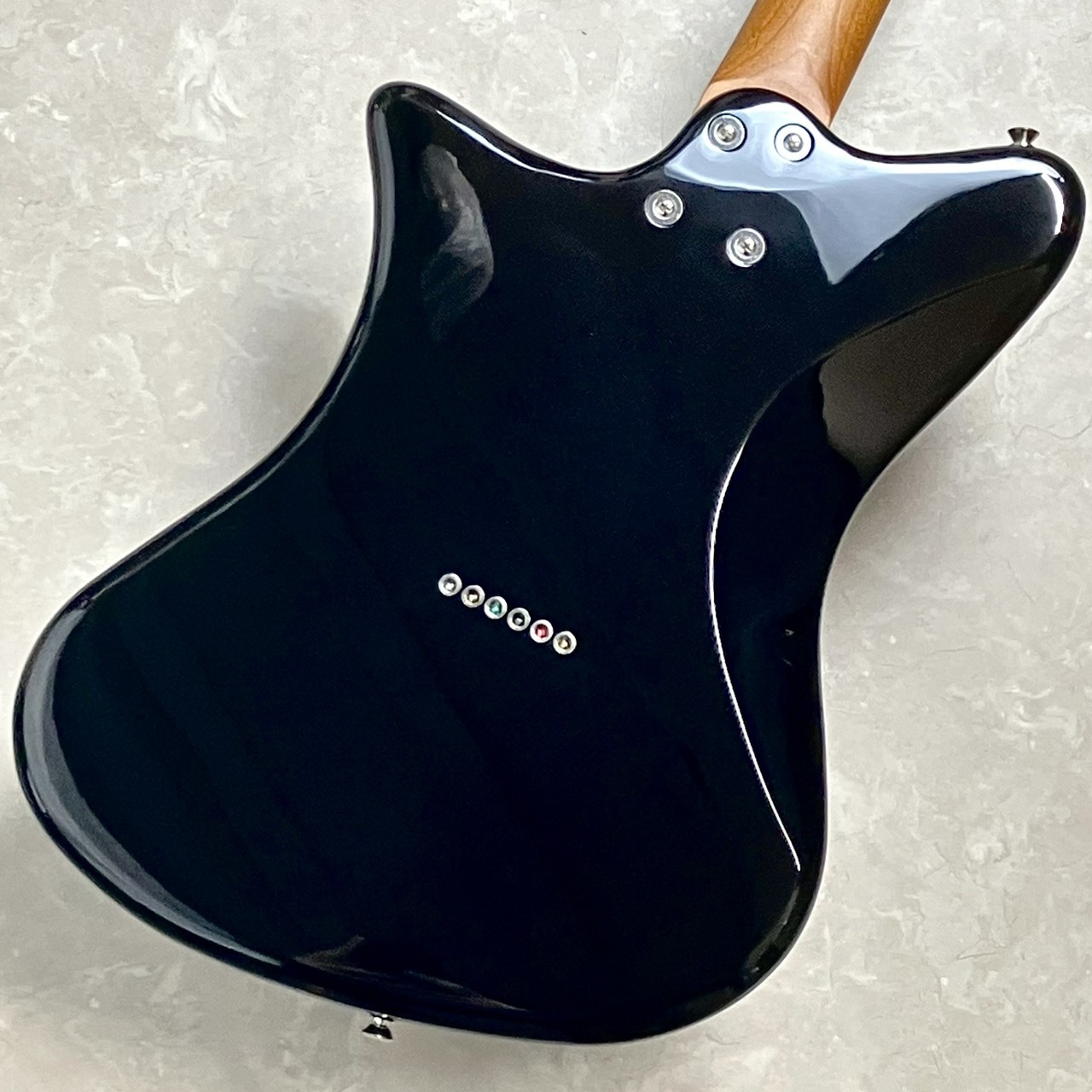 RYOGA SKATER Black エレキギター ハムバッカー ベイクドメイプル