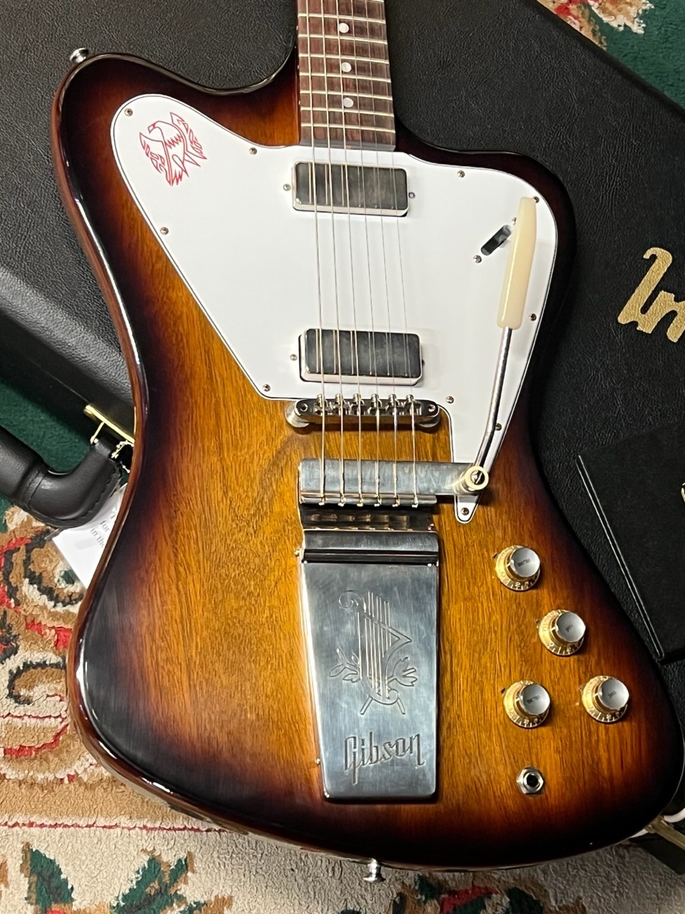 Gibson Custom Shop 1965 Non-Reverse Firebird V w/ Maestro Vibrola VOS  (#300285) Vintage Sunburst（新品）【楽器検索デジマート】