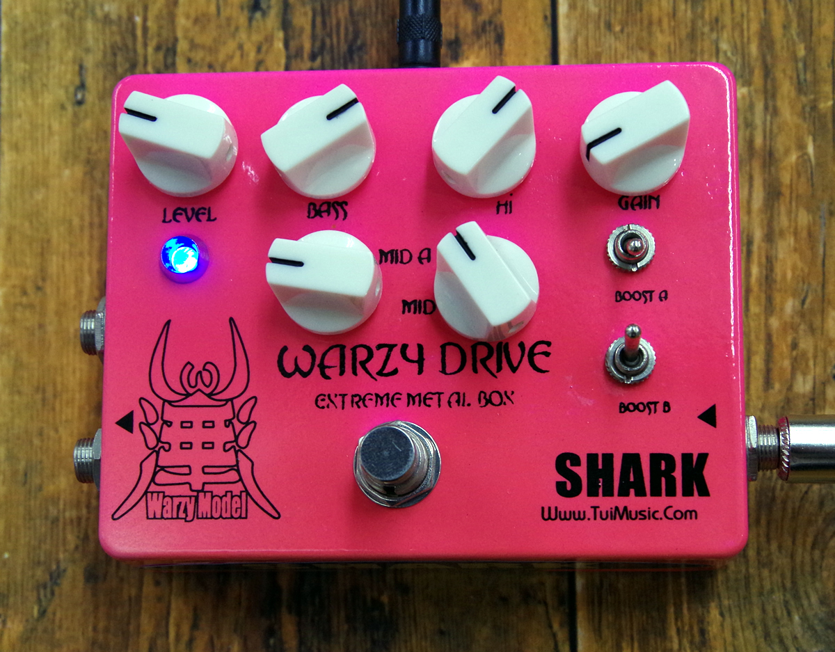 SHARK EFFECT SHARK EFFECT WARZY DRIVE PINK（新品/送料無料）【楽器