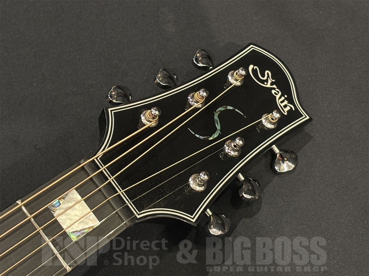 タグ付✨ブラックヘイロー　ドレス　ジャッキーオーJackie　メーガン妃愛用　6 S.Yairi YATK-1400EC / Trans Black（新品/送料無料）【楽器検索